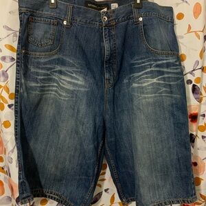 Rocawear Dark Blue Jean Shorts Sz 44